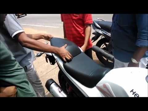 how to remove seat of karizma zmr