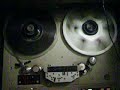 The first ever run of the Tape Machine at the studio
