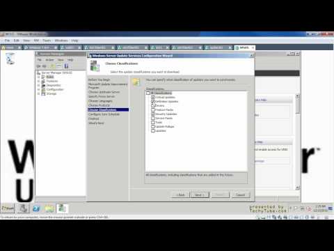 how to repair wsus on server 2008 r2