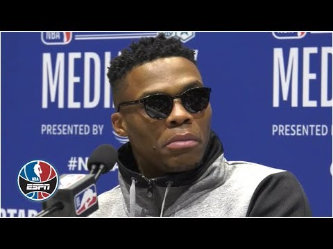 Video: Russell Westbrook says more about Colin Kaepernick & MJ than Joel Embiid | NBA All-Star 2019