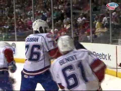 P.K. Subban v Jeremy Williams - 12/31/09