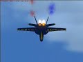 FS2004 FA-18 Hornet Airshow with AC/DC\