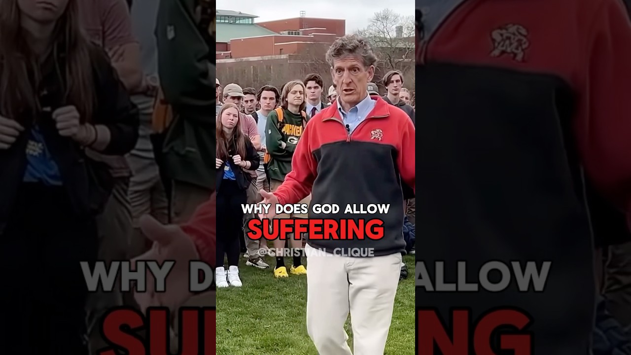 Why Does God Allow Suffering? | Cliffe Knechtle Answers | #cliffeknechtle #christian #shorts