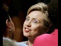 in 2003, hillary clinton screeched 