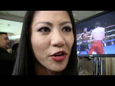 woman boxer