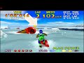 wave race 64 is a racing game for the nintendo 64 that was released on november 5, 1996 in north america. in wave race 64 the player races on jet skis in many different weather conditions, on a variety of different courses. the game was sponsored by the kawasaki heavy industries brand. in this let's play i race the time trials of the other courses i did not race on and jordon co hosts. enjoy! add us on facebook: www.facebook.com follow us on twitter: twitter.com