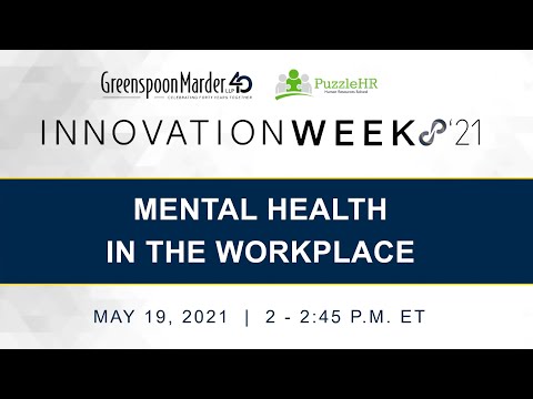 Mental Health in the Workplace