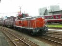 DE１０　貨物入替作業　高岡駅