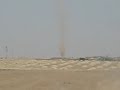A cute little, unharmful dust devil just north of Hassakeh, precisely near Cha Chammar village on Thursday, June 07, 2007