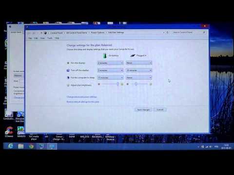 how to adjust sleep time on windows 8