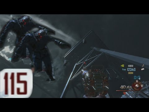 Round 115 Zombies VS CoD's Finest Sniper - Mob of the Dead PS3 Uprising Gameplay