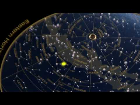 how to locate objects in the night sky