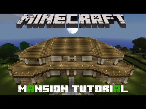 how to build a minecraft mansion