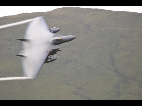 F15e & F15c Low level flying Mach-Loop