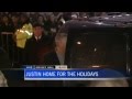 Justin Bieber arrives at Massey Hall - News report