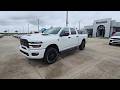 New 2027 Bright White Clear-Coat Paint RAM BLACK EXPRESS 4X4 CREW CAB 6'4