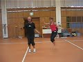 Andreas Wölner-Hanssen beim easy Double Rope Skipping Andreas Wölner-Hanssen beim easy Double Rope Skipping