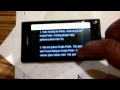 Nokia N9 web browser demo