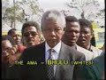 Mandela: Speaking to reporters after singing to kill whites