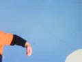 Matthew chases racquetball