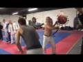 And now the new belts get a good whipping!