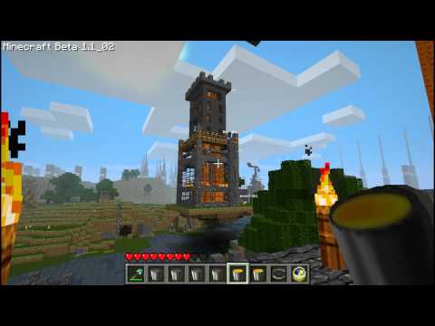 Minecraft Griefing - Dell's House (Spacemonkey Episode 1)