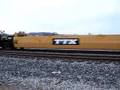 UP 7601 empty intermodal south