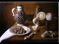 Underpainting technique - Still Life oil painting WIP