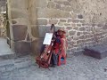 Blind Quechua Harp Player
