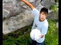 \"Eroico\" recupero di un pallone nel torrente \"Eroico\" recupero di un pallone nel torrente