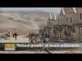 'Natural growth' of Israeli settlements