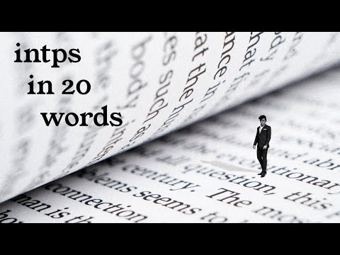 INTPs in 20 Words