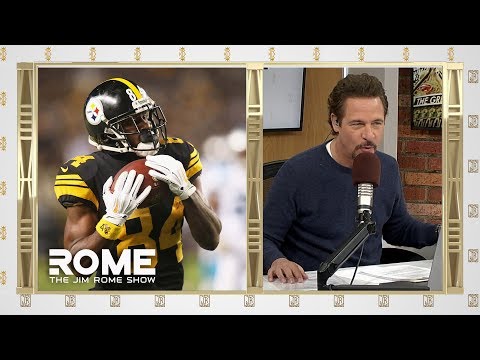 Video: Antonio Brown Request A Trade | The Jim Rome Show