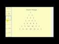Binomial Expansion Using Pascal's Triangle