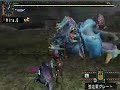 MonsterHunterPortable2  頂点 . 火事場力 . ハンマー . 旧き時代の守護者PART2 END