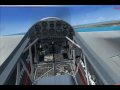 FSX - Modified Extra 300 cruising at 1600 knots, take off and landing KPFN
