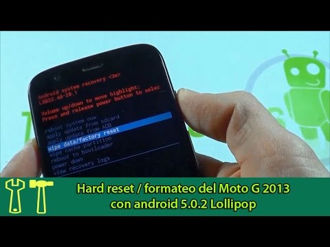 how to recover moto g