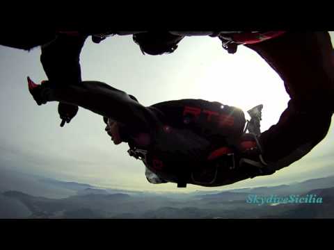 Paracadutismo Aff 1° Livello, skydiving, AFF course.