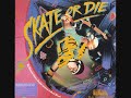 i know this one has been posted a few times on youtube before, but never in it's original and most proper sounding form. the original skate or die! was released in 1987 on the commodore 64 by electronic arts, and was ported to a number of other computers and consoles (most notably the nes). the music was composed by the famous rob hubbard, who's compositions helped define the commodore, and the sid sound in general. some of his other notable works include international karate, crazy comets, rewritten versions of music from arcade games like commando, and of course the music for skate or die!'s sequel, ski or die. skate or die! was the quintessential skating game back in the day, and is still the only skating game any of us old timers will allow ourselves to play. the game featured a diverse offering of skating events to choose from, such as a downhill race, a trick ramp, and even a skater duel in a dried up pool. i know i would be tickled to see ea bring back the franchise, complete with rodney (skate shop owner and essentially the game's host) bionic lester (rodney's son and your main rival) and all the cool events. this track is the intro for the game, and features some really wicked sid style guitars. the nes version is also good, but doesn't sound quite the same. still worth a listen, as are the other track's from the nes soundtrack, which are entirely different from the ones featured in the commodore 64 version. this is because it was handled by ultra, a name konami  ... 