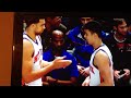 Landry Fields and Jeremy Lin Harvard/Stanford/NY Knicks nerdy handshake (video) http://t.co/6DrjIkHT