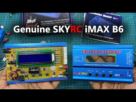 Genuine SkyRC IMAX B6 RC Balance Charger Unbox and Test, What’s inside Original iMAX B6