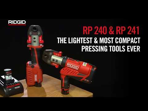 RIDGID RP 240 & RP 241 Pressing Tools