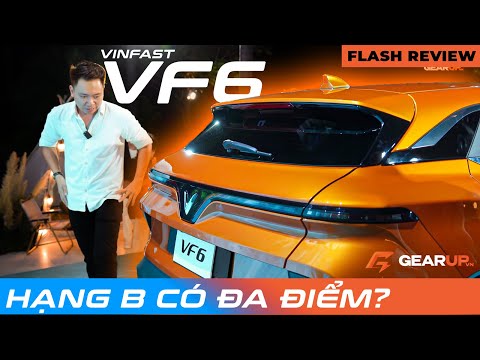 Về Vinfast VF6: treo đa điểm, 201 HP, 399 km/lần sạc và nội thất cao cấp | GearUp