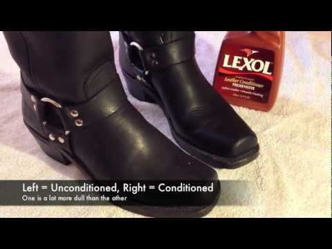 how to treat leather boots