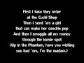 Cuchi Shop (Coffee Shop Remix) -Nicki Minaj [[LYRICS]]