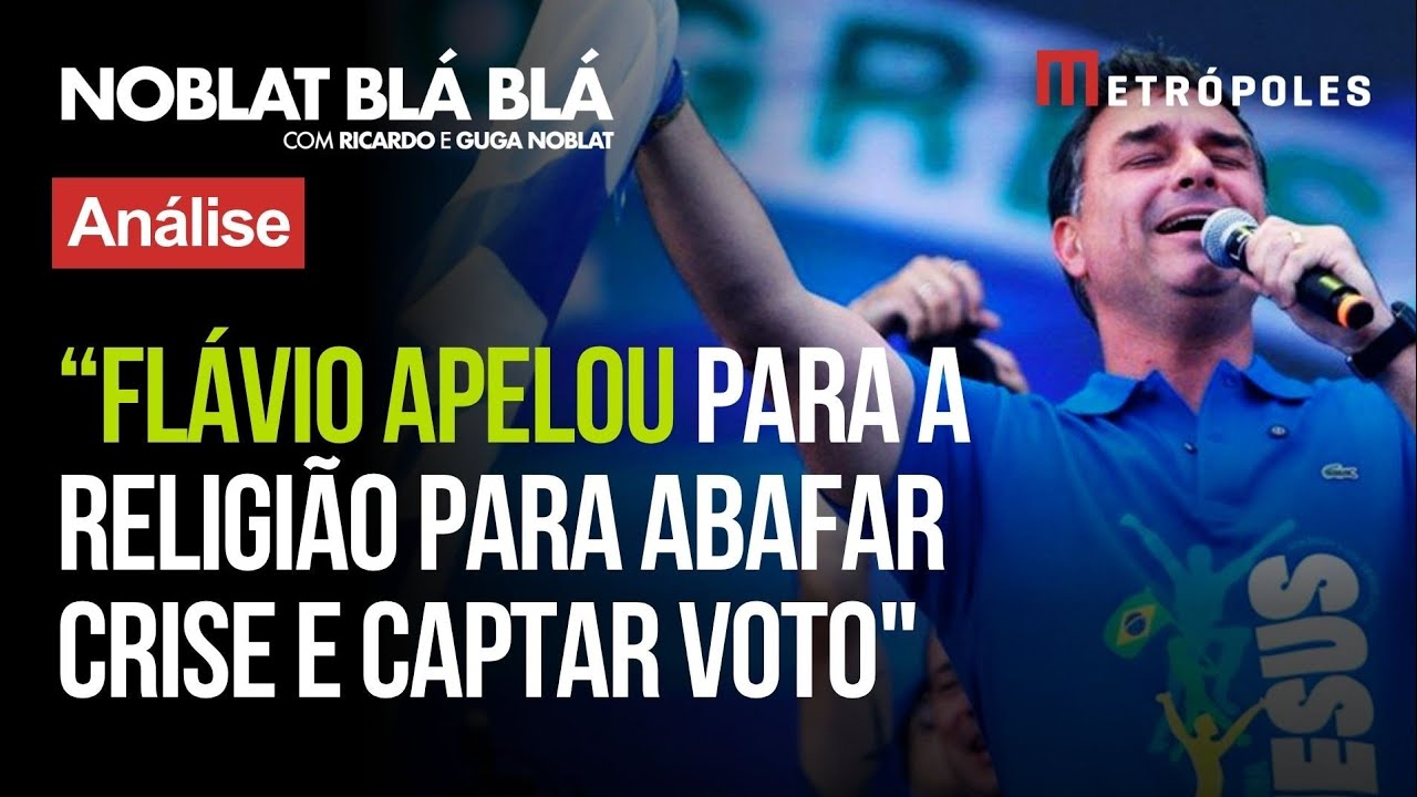 Apelou: Flávio Bolsonaro usa Marcha para Jesus para tentar limpar crises em série e reverter votos