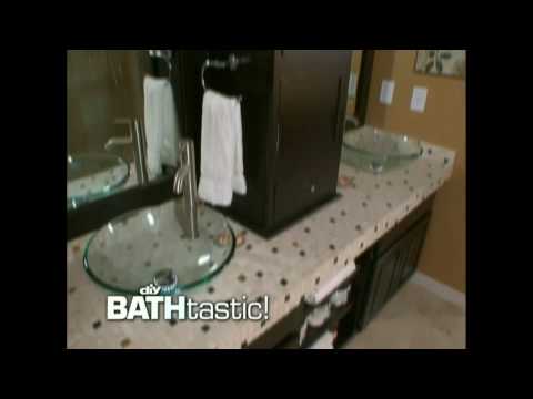 how to make your own vessel sink vanity