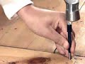 Collins DIY Survival Demos - How to Fix a Creaky Floorboard Collins DIY Survival Demos - How to Fix a Creaky Floorboard