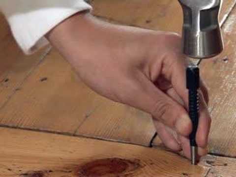 how to cure squeaky floorboards