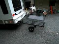 Swivel Wheel Trailer Test Run